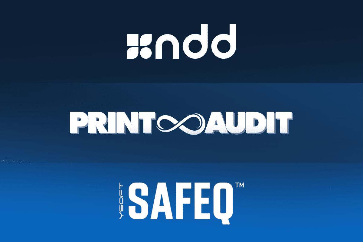 Software de bilhetagem para controle de impressão — NDDigital, Print Audit e SafeQ